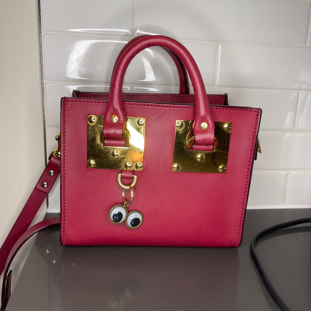 Authentic Sophie Hulme mini Albion box Crossbody